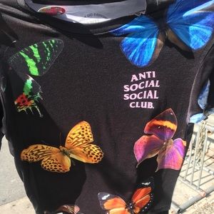 Anti social club shirt